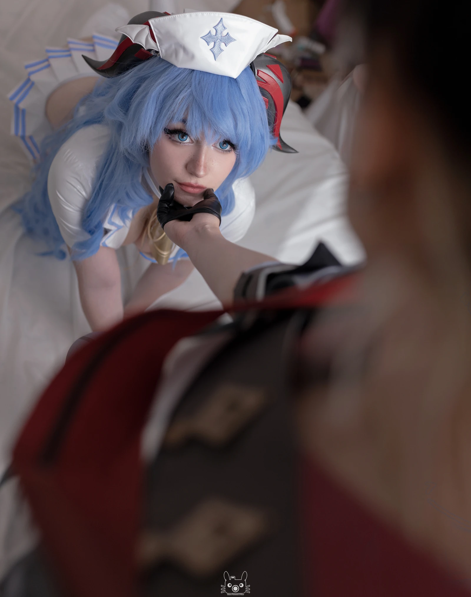 图片[4]-MochiChuu Ganyu Nurse 18P-COS世界